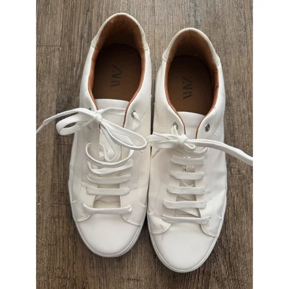 Cariuma Salvas White Leather Low Top Sneakers Mens 12 Womens 13.5 411301W26M120 - Picture 6 of 8